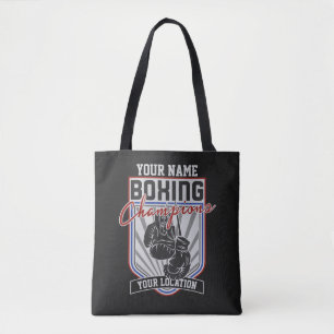 Personeelsvriendelijke kampioenen Boxer Fitness Gy Tote Bag