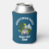 Personeelsvriendelijke reis over de weg van de fam blikjeskoeler (Blikje Achterkant)