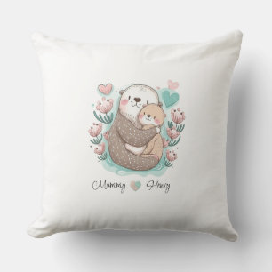 Personeelsvriendelijke Zee Otter Love Pillow Kussen