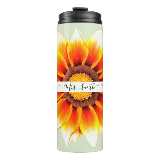 Personeelswaardering leraar aan het einde van het  thermosbeker (Voorkant)