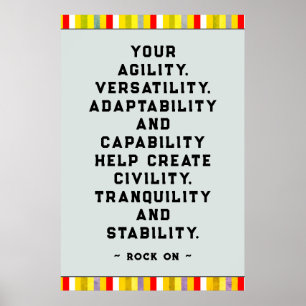 Personeelswaardering Poster