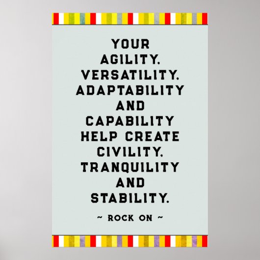 Personeelswaardering Poster (Voorkant)