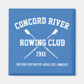 Personeelswerende Logo voor het team - Naam jaar Magneet (Voorkant)