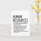 Personeelszaken Kaart (Gele Bloem)