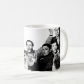 Personeelszaken met schattige dieren koffiemok (Voorkant rechts)