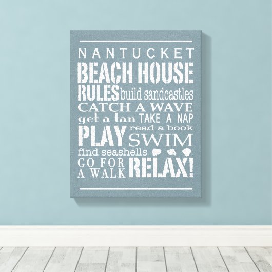 Personeelszaken regels grijs | wit canvas afdruk (Insitu (Houten vloer))