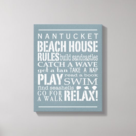 Personeelszaken regels grijs | wit canvas afdruk (Voorkant)