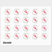 Personeelszestiging Ronde Sticker (Vel)