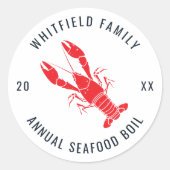 Personeelszestiging Ronde Sticker (Voorkant)