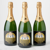 Personele middelen Kantoor Sparkling Wijnetiket (Flessen)
