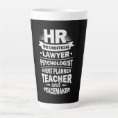 Personele middelen latte mok (Voorkant)