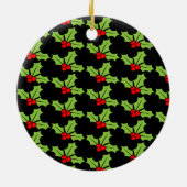 Personele middelen Lelijke kerstcadeaus Keramisch Ornament (Achterkant)