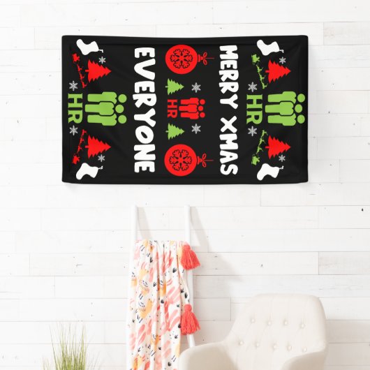 Personele middelen Lelijke kerstcadeaus Spandoek (Insitu)