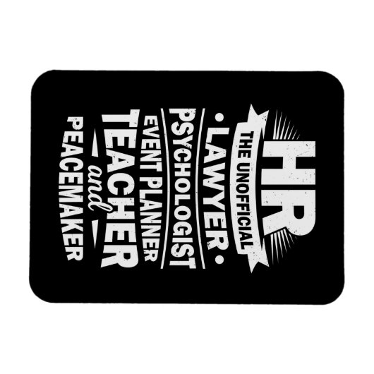 Personele middelen magneet (Horizontaal)