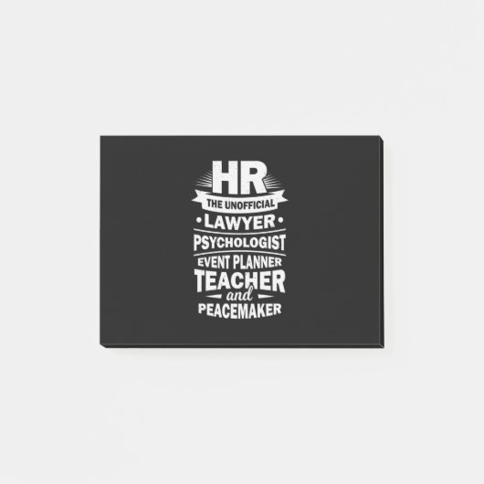 Personele middelen post-it® notes (Voorkant)