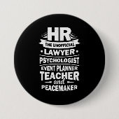 Personele middelen ronde button 7,6 cm (Voorkant)