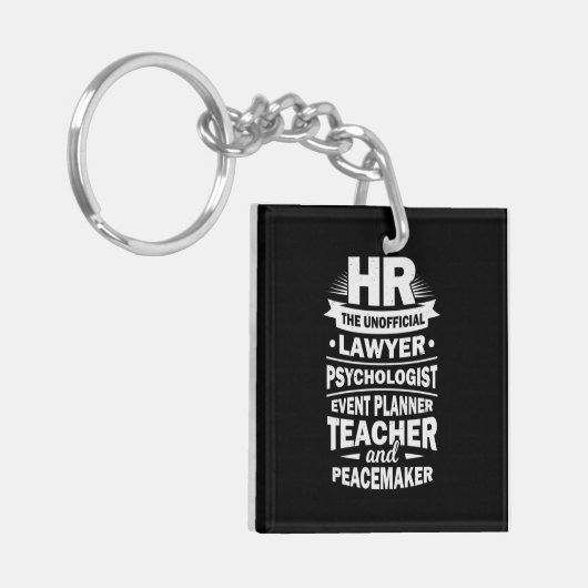 Personele middelen sleutelhanger (Voorkant Links)