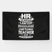 Personele middelen spandoek (Horizontaal)