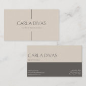 Personele middelen Visitekaartjes (Voorkant / Achterkant)