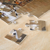 Personen die het Nationaal Museum voor de Zeevaart Legpuzzel (Zijkant)