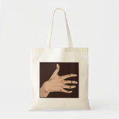 Personen met Canvas tas (Voorkant)
