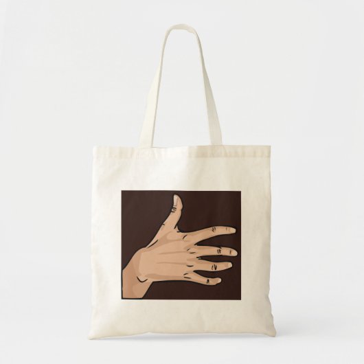 Personen met Canvas tas (Voorkant)