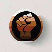 Personen met een kleurpride (POC) Ronde Button 3,2 Cm (Voorkant)