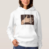 Personen met handarbeider hoodie (Voorkant)