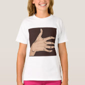 Personen met meisjes T-Shirt (Voorkant)