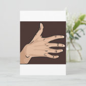 Personen met uitnodigingen (Staand voorkant)