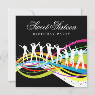 Personen zoet zestiende uitnodiging