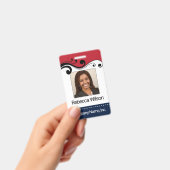 Personenfotokaart Badge (Handheld)