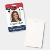 Personenfotokaart Badge (Voor- en achterkant)