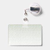 Personennaamplaatje | Aangepaste Logo en kleur Badge (Back with Retractable)