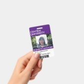 Personennaamplaatje | Aangepaste Logo en kleur Badge (Handheld)