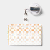 Personennaamplaatje | Aangepaste Logo en kleur Badge (Back with Retractable)