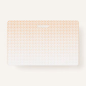 Personennaamplaatje | Aangepaste Logo en kleur Badge (Achterkant)