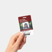 Personennaamplaatje | Aangepaste Logo en kleur Badge (Handheld)