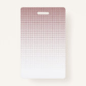 Personennaamplaatje | Aangepaste Logo en kleur Badge (Achterkant)