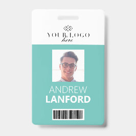 Personennaamplaatje | Aangepaste Logo en kleur Badge