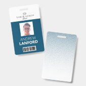 Personennaamplaatje | Aangepaste Logo en kleur Badge (Front & Back)