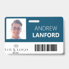 Personennaamplaatje | Aangepaste Logo en kleur Badge