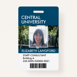 Personennaamplaatje | Aangepaste Logo en kleur Badge