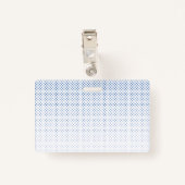 Personennaamplaatje | Aangepaste tekst en kleuren  Badge (Achterkant met clip)