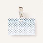 Personennaamplaatje | Aangepaste tekst en kleuren  Badge (Achterkant met clip)