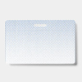 Personennaamplaatje | Aangepaste tekst en kleuren Badge (Back)