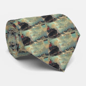  personenvervoer in de haven stropdas (Opgerold)