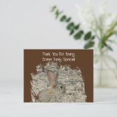 Personenwaardering Funny Tan Bunny Pun Business Briefkaart (Staand voorkant)