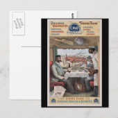  personenwagens briefkaart (Voorkant / Achterkant)