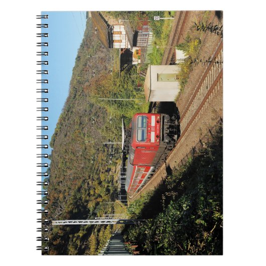 Personenzug in Kattenes Notitieboek (Voorkant)